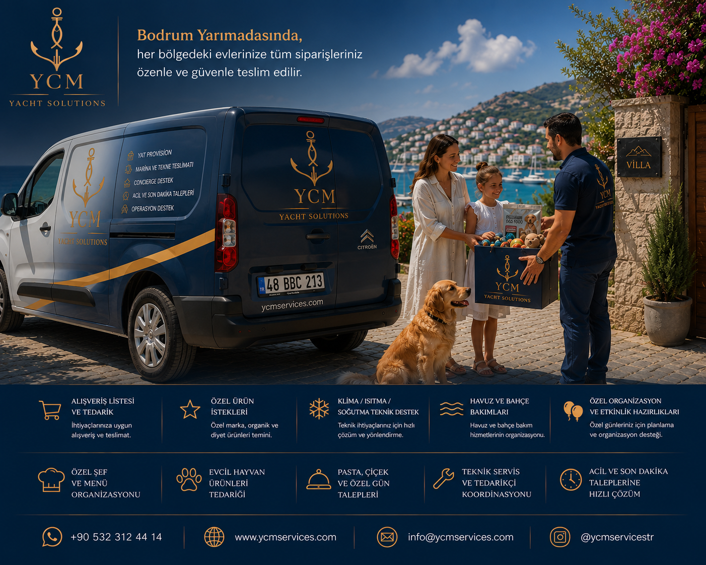 Bodrum'da Villa Tatili Daha Siz Gelmeden Başlayabilir